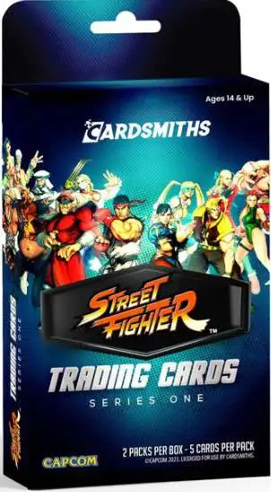 Street Fighter Series 1 Trading Card Box [2 Packs]