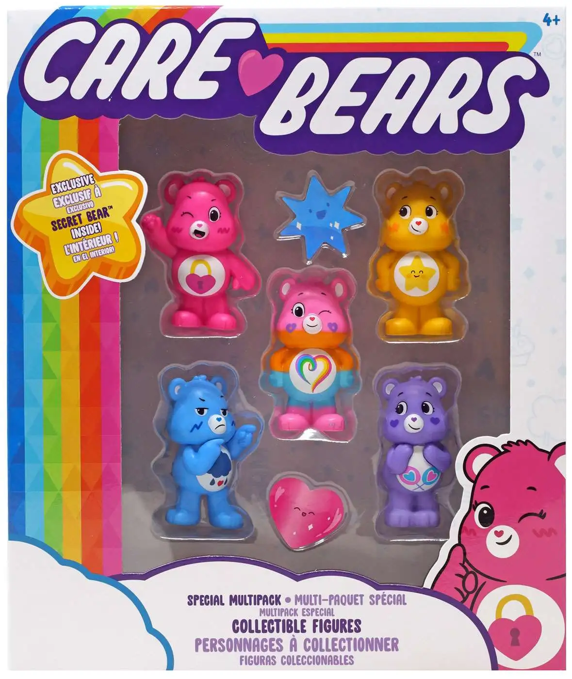 Care Bears Special Multipack Collectible Figures 2-Inch Mini Figure 5-Pack [Damaged Package]