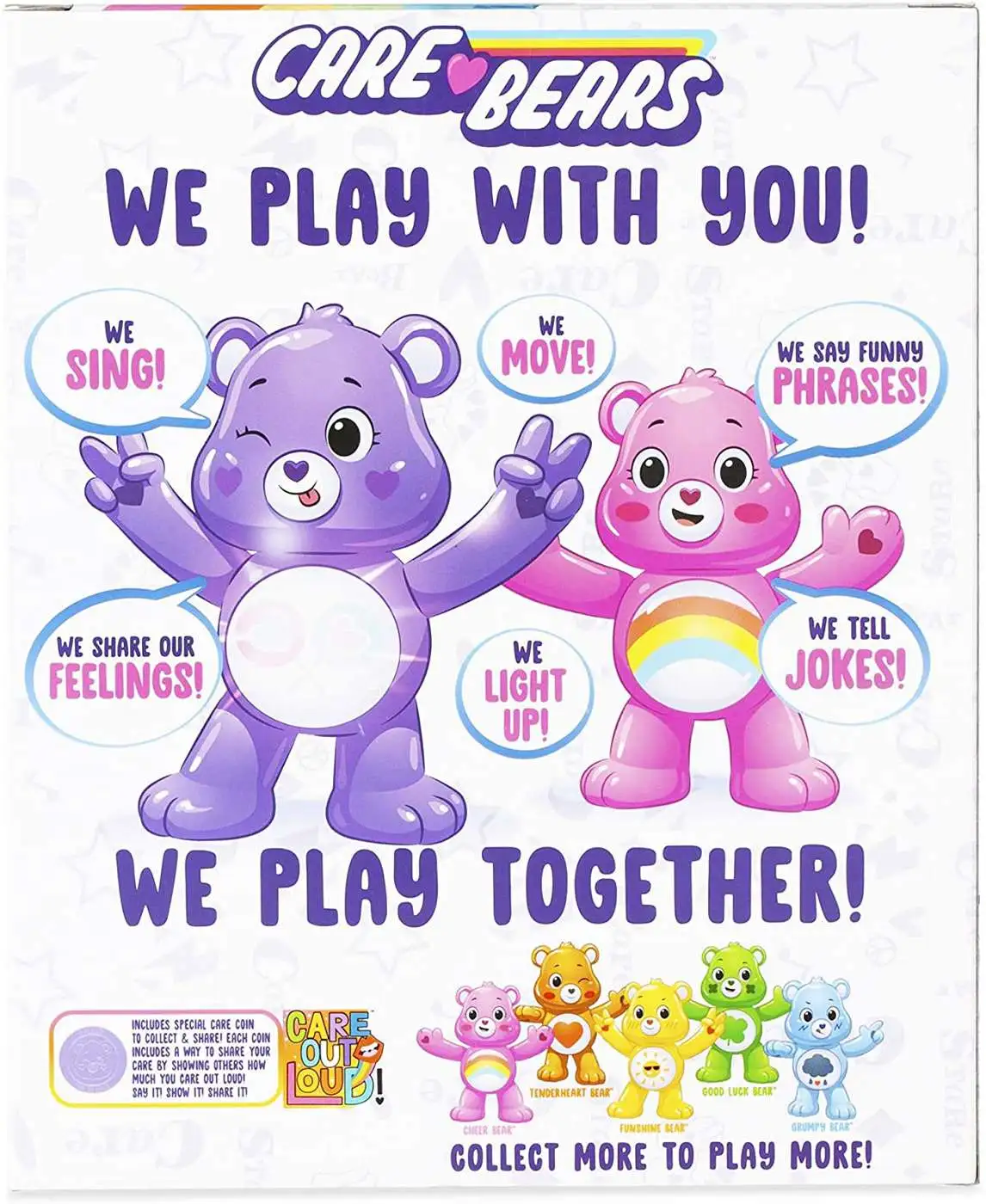 Care Bears Good Luck Bear Unlock The Magic Interactive Figure and Coin 2020 for sale online 