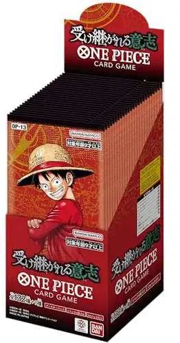 One Piece Trading Card Game Carrying on His Will Booster Box