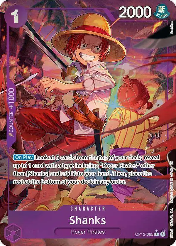 One Piece Trading Card Game Carrying On His Will Single Card Rare