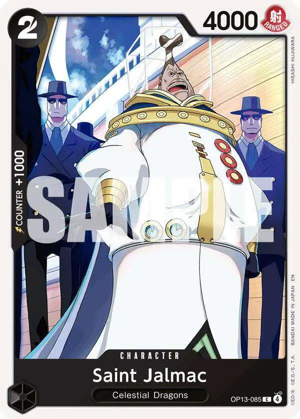 One Piece Trading Card Game Carrying On His Will Common Saint Jalmac OP13-085