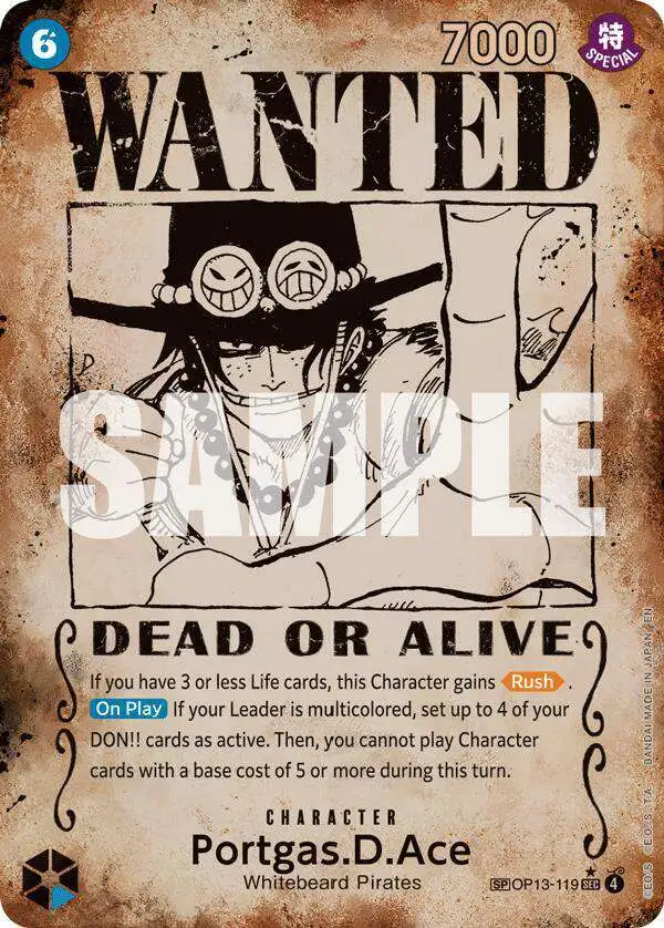 One Piece Trading Card Game Carrying On His Will Single Card
