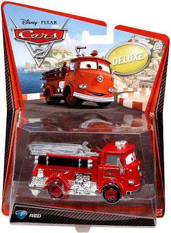 Disney / Pixar Cars Cars 2 Deluxe Oversized Red Diecast Car #3
