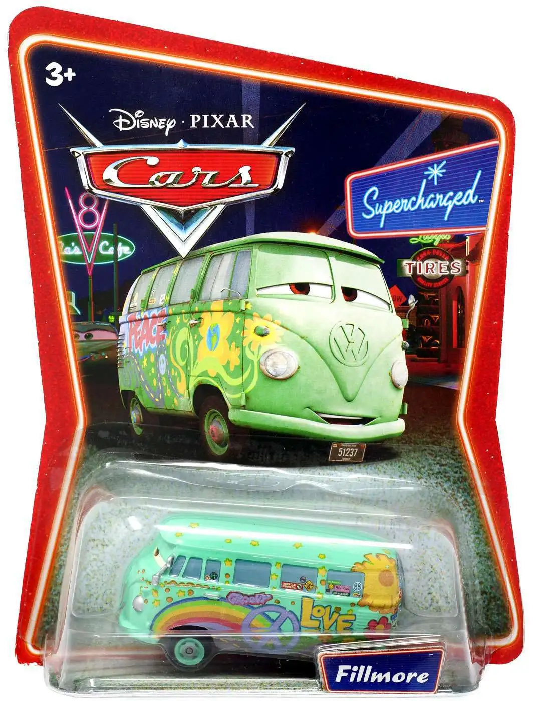 Supercharged Details about   Disney Cars Fillmore 