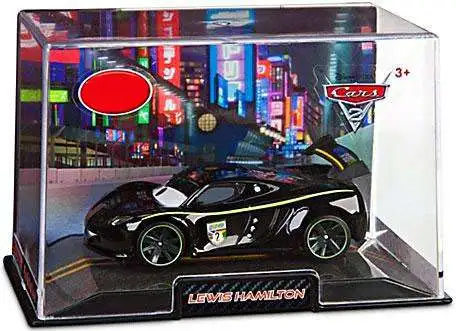 Disney / Pixar Cars Cars 2 1:43 Collectors Case Lewis Hamilton Exclusive Diecast Car