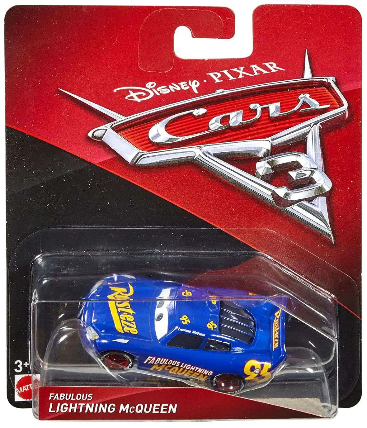 Disney Pixar Cars Cars 3 Fabulous Lightning McQueen 155 Diecast