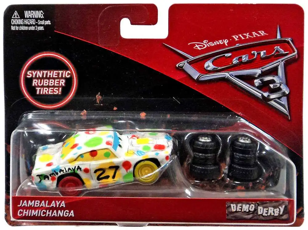 Disney / Pixar Cars Cars 3 Demo Derby Jambalaya Chimichanga Diecast Car