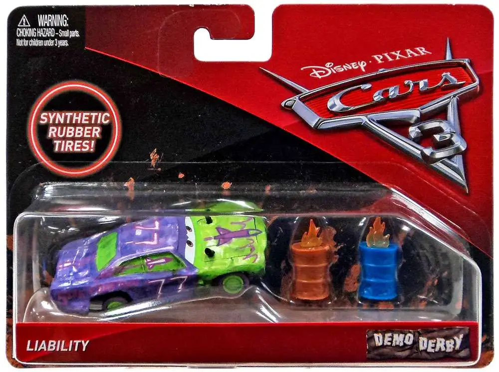Disney / Pixar Cars Cars 3 Demo Derby Liability Diecast Car