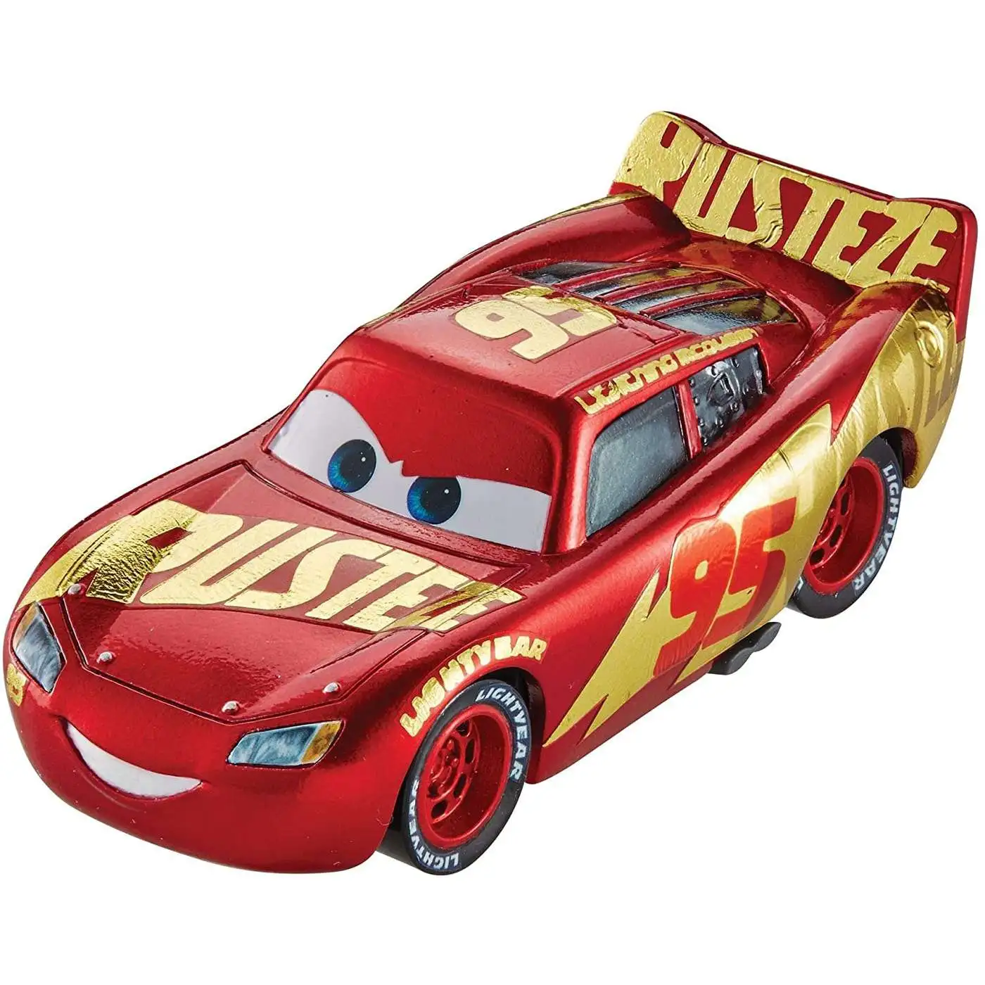 New Damaged Packaging Disney Pixar Cars 3 Rust-eze Lightning McQueen FTD36 