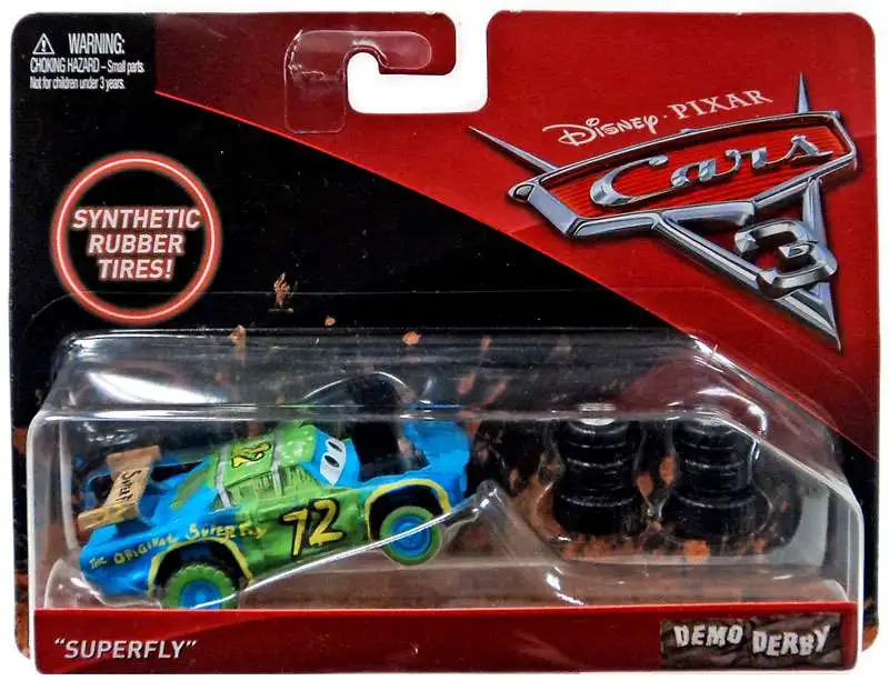 Disney / Pixar Cars Cars 3 Demo Derby Superfly Diecast Car