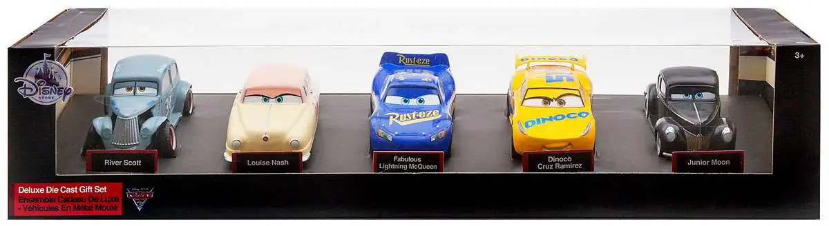 Disney / Pixar Cars Cars 3 Exclusive Deluxe Diecast Car 5-Pack [Damaged Package]