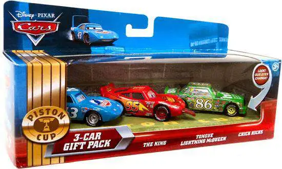 Disney / Pixar Cars Multi-Packs Piston Cup 3-Car Gift Pack Diecast Car Set [Final Three]