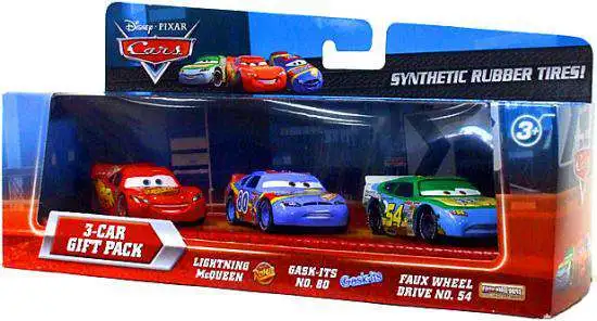 Disney Pixar Cars Synthetic Rubber Tires 3-Car Gift Pack Exclusive