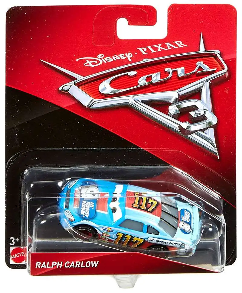 Disney / Pixar Cars Cars 3 Ralph Carlow Diecast Car [Damaged Package]