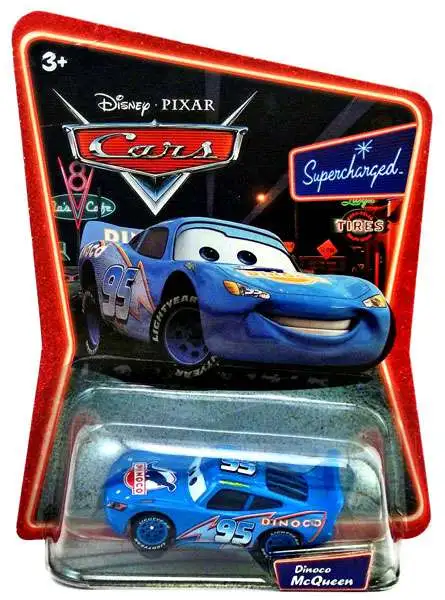 Disney Pixar Cars 3 Dinoco Blue Lightning Mcqueen Die-cast 