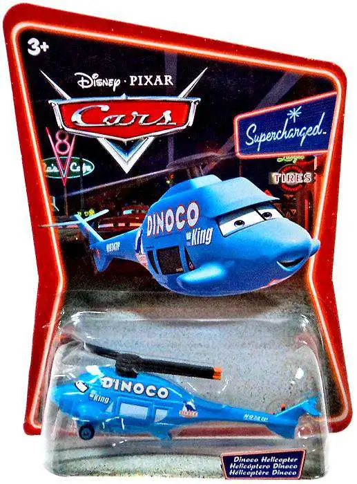 Disney / Pixar Cars Supercharged Dinoco Helicopter Diecast Vehicle