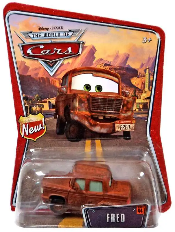 Disney / Pixar Cars The World of Cars Fred Diecast Car #44 [Damaged Package]