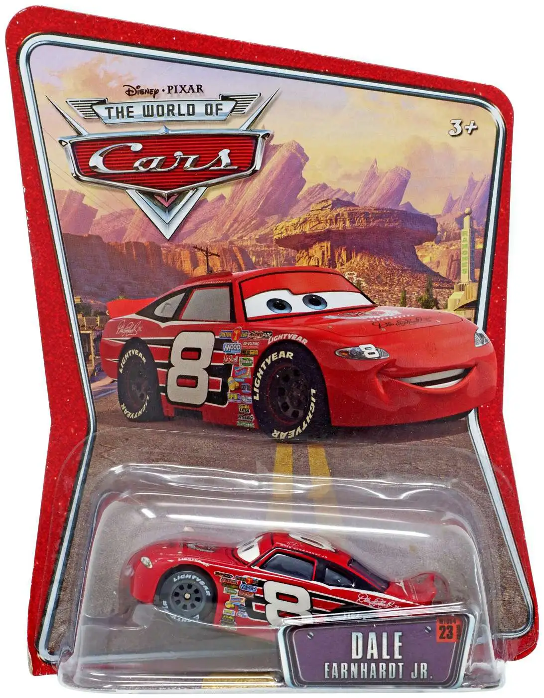 Disney Pixar Cars Dale Earnhardt Jr L4152 #23 Mattel for sale online 