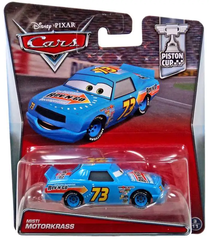 Disney / Pixar Cars Piston Cup Misti Motorkrass Diecast Car #3/11