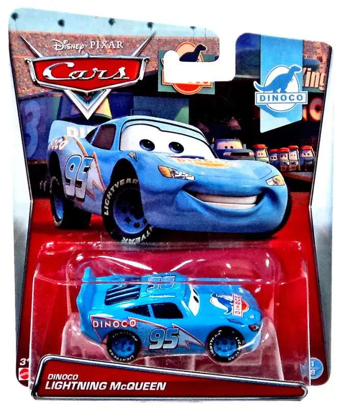 Disney Cars Series 3 Lightning McQueen with Cone Diecast Car