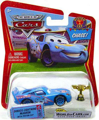 Mattel Disney Cars Dinoco Lightning McQueen (& Comparison of All Dinoco  Racers) Die-cast 