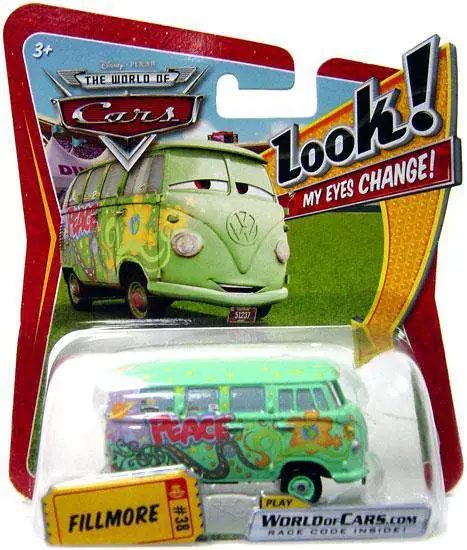 Disney Pixar Cars The World of Cars Lenticular Eyes Series 1 Fillmore ...