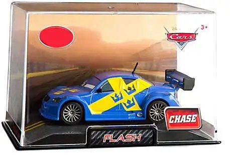 Disney / Pixar Cars 1:43 Collectors Case Flash Exclusive Diecast Car [Damaged Package]