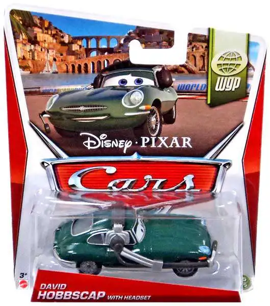 2013 Disney Pixar Cars WGP DAVID HOBBSCAPP WITH HEADSET 