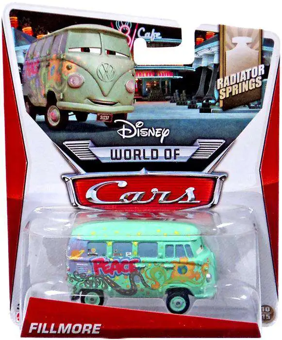 Disney / Pixar Cars The World of Cars Fillmore Diecast Car #10
