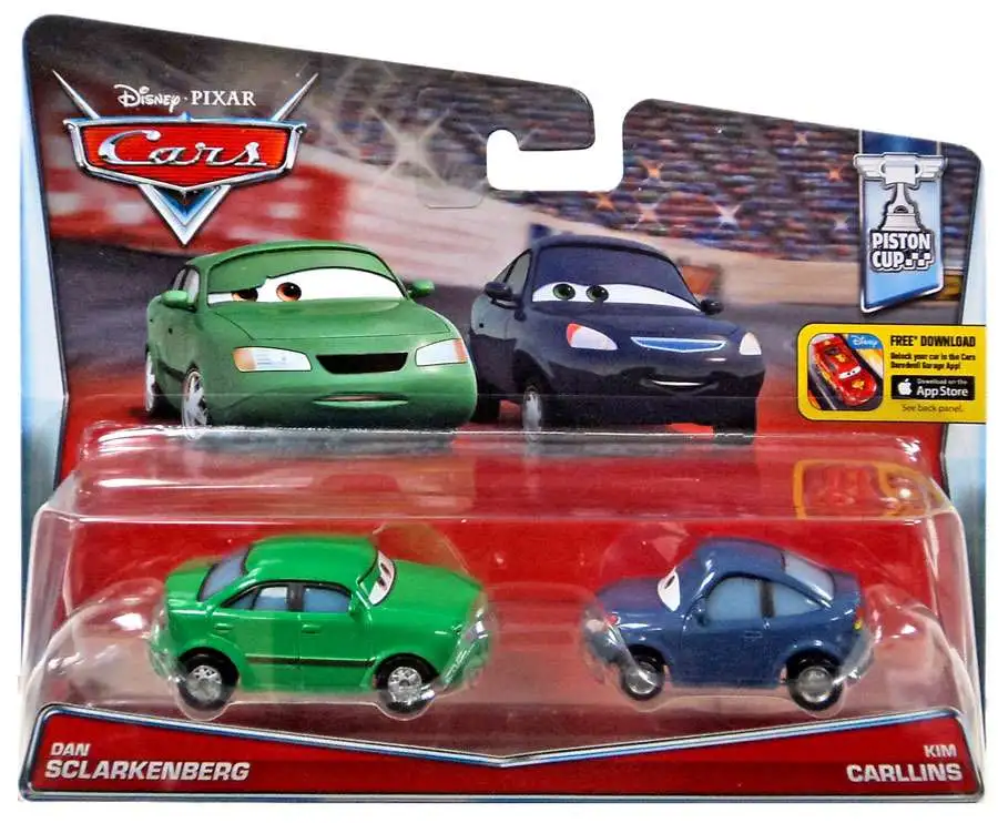 Kim Carllins Disney PIXAR Cars Doppel Pack  Dan Sclarkenberg 