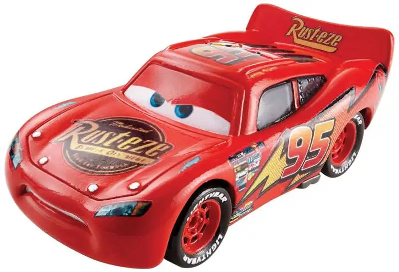 Disney Pixar Cars Piston Cup Determined Lightning McQueen 155 Diecast ...