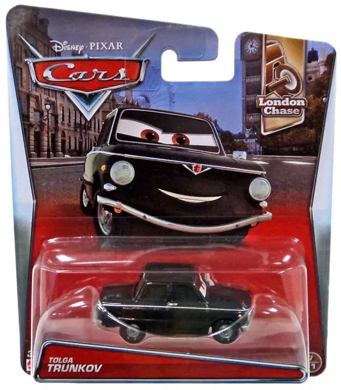 Disney / Pixar Cars London Chase Tolga Trunkov Diecast Car #7/11