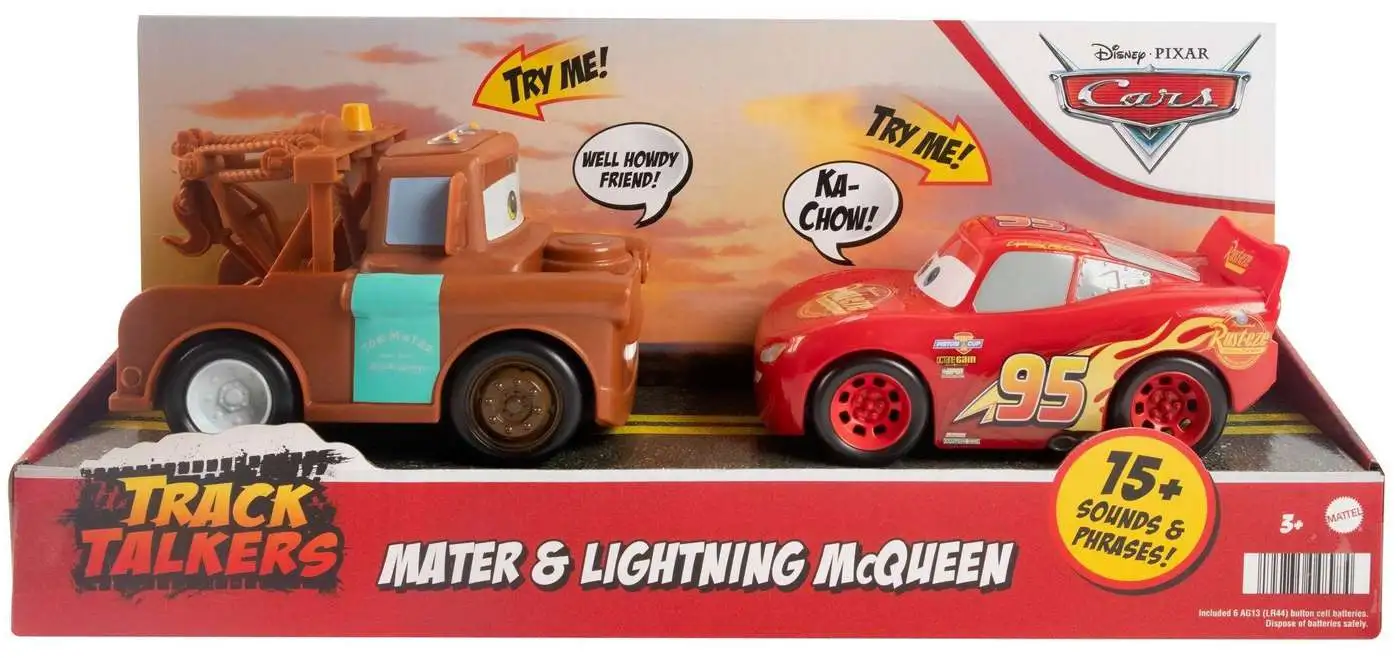 Lightning mcqueen and mater toys online