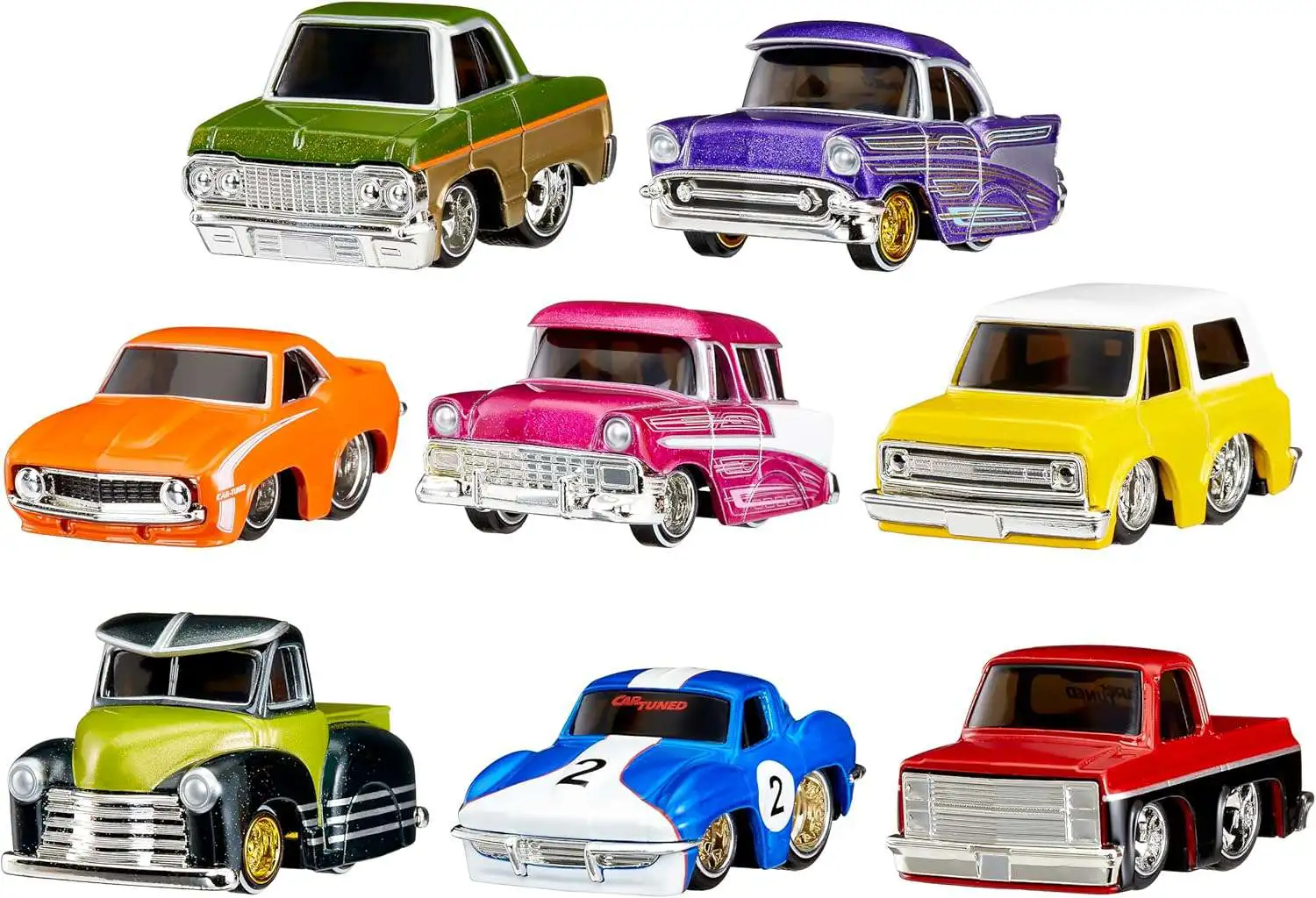 CarTuned Series 2 Diecast Car 8-Pack MGA Entertainment - ToyWiz