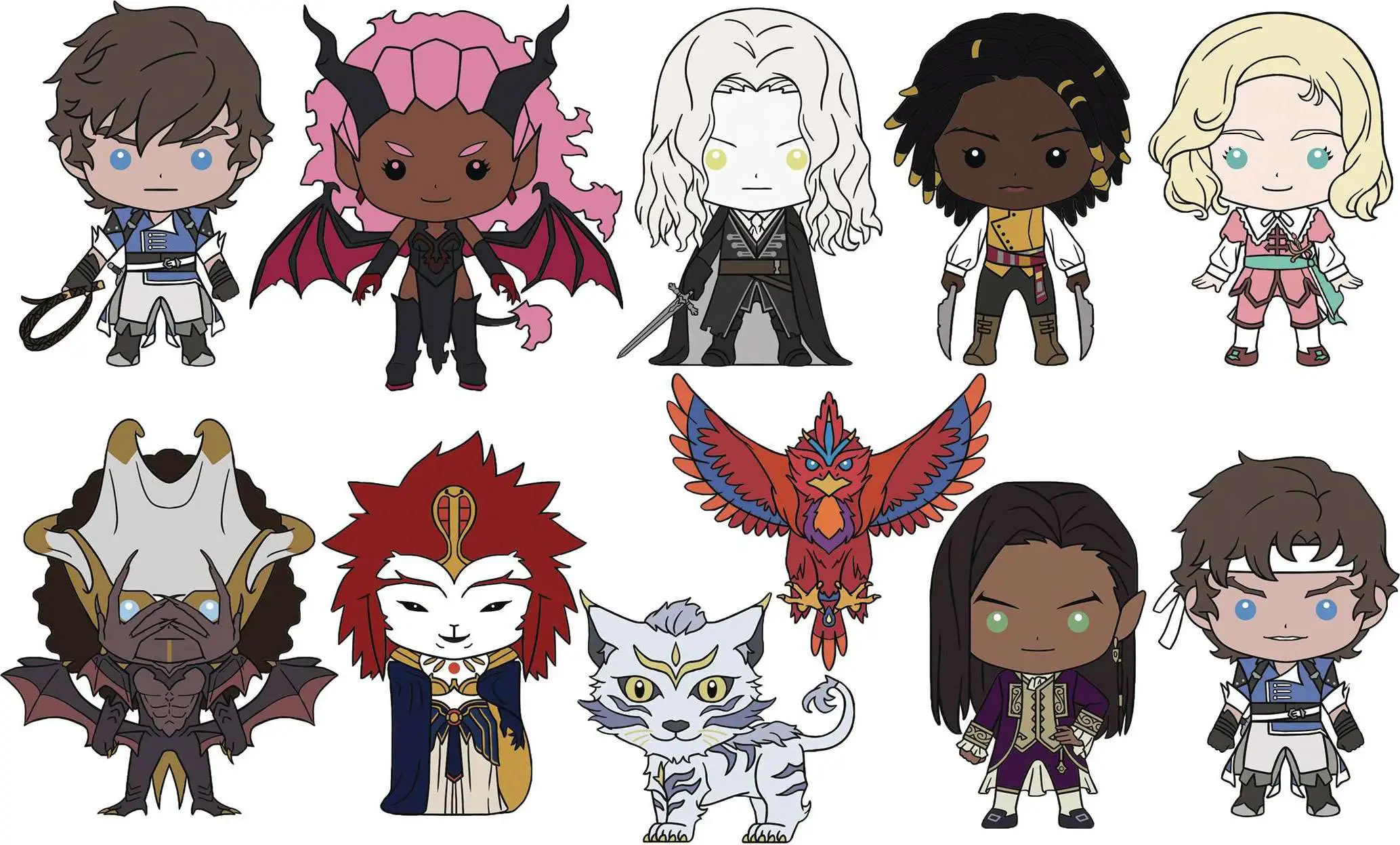 Castlevania 3D Figural Foam Bag Clip Castlevania Nocturn Series 1