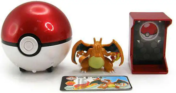 CHARIZARD Pokemon Catch'em Get Mini Figure & Pokeball TOMY Japan NEW 