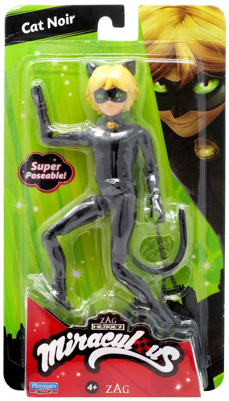 Miraculous Cat Noir Action Figure [Playmates, Damaged Package]