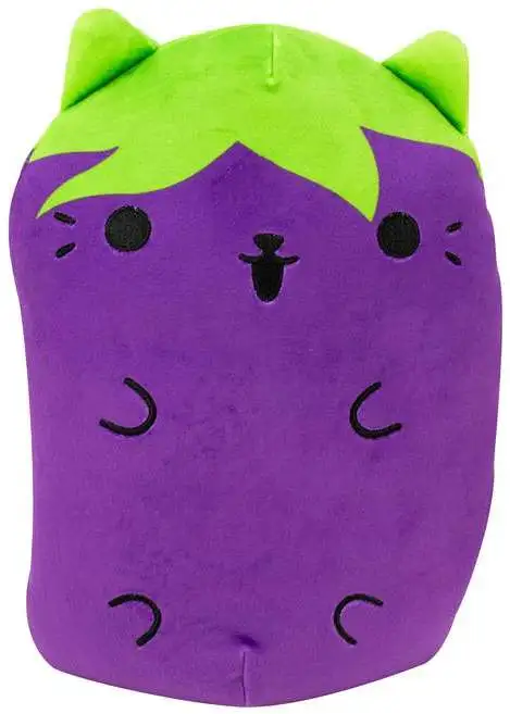 Cats Vs. Pickles Eggplant 8.6-Inch JUMBO Plush Figure