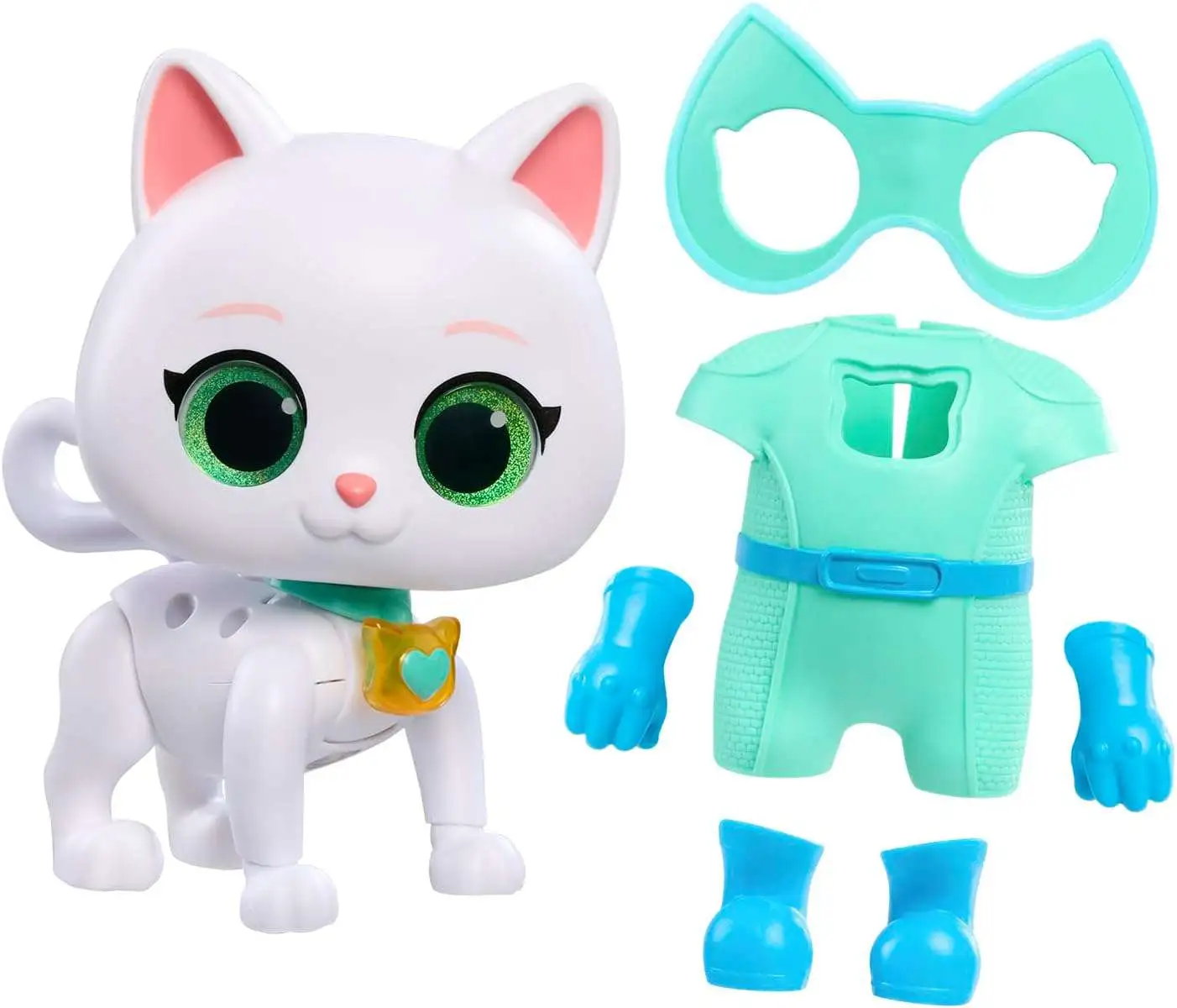 Disney Junior SuperKitties Cat-Tastic Bitsy Transforming Figure Lights ...