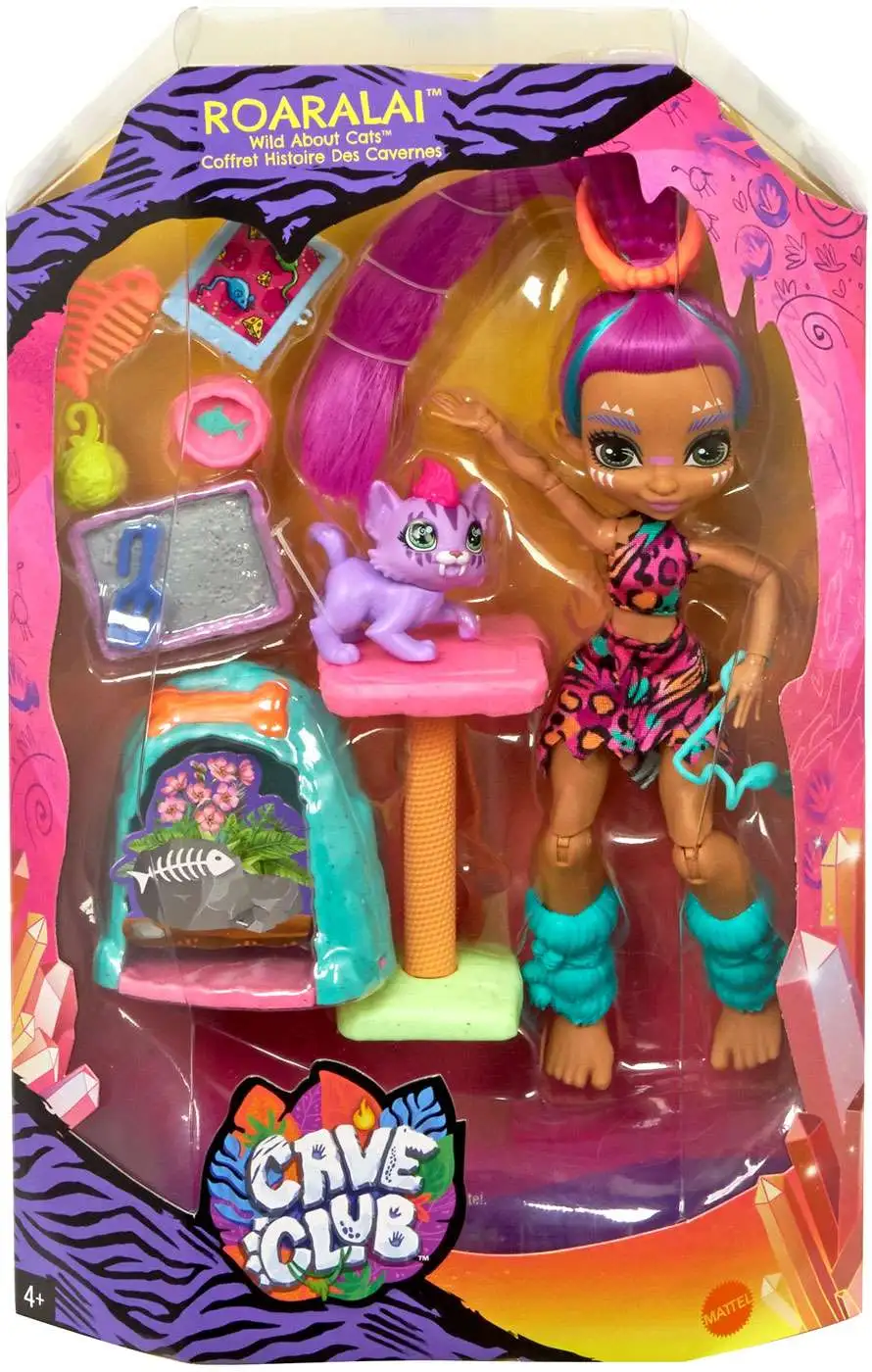 Emberly doll Cave Club Wild About barbecues Playset 