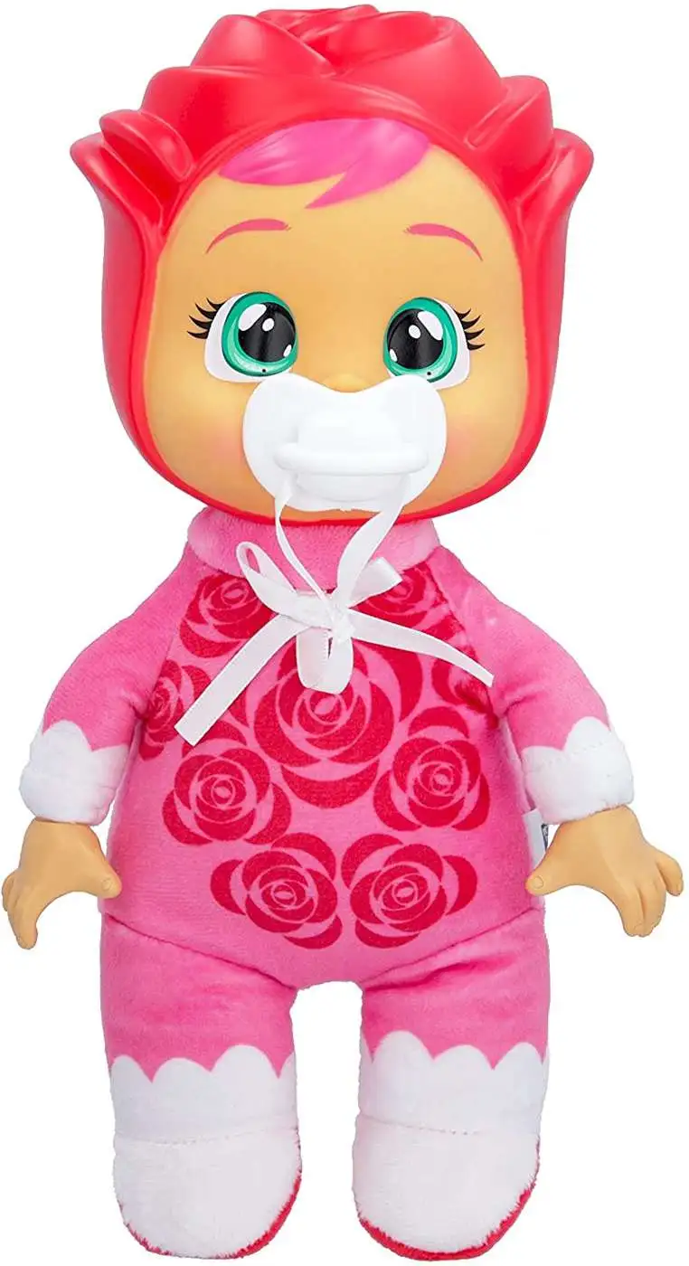 Cry Babies Tiny Cuddles Rose 9-Inch Plush Figure