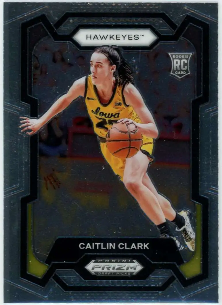 NCAA 2024 Panini Prizm Draft Picks Basketball Base Caitlin Clark #57 [Rookie]