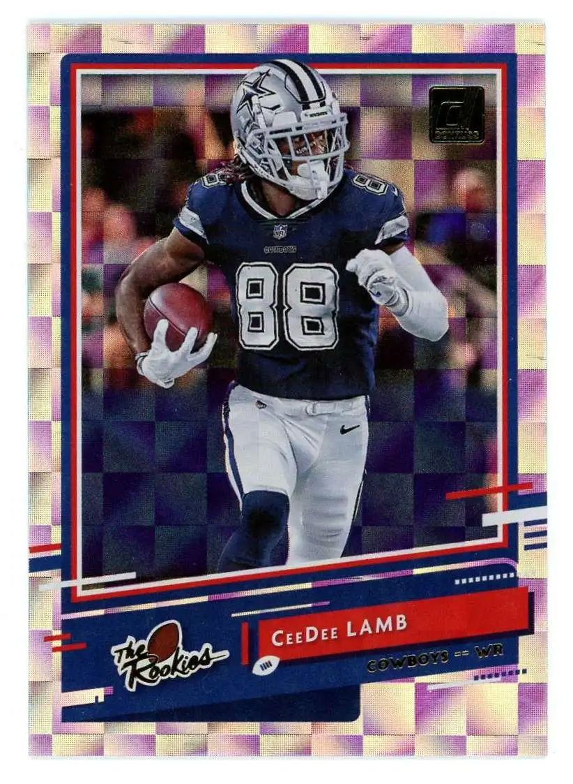 NFL 2020 Panini Donruss Football The Rookies Refractor CeeDee Lamb TR-CL [Rookie]