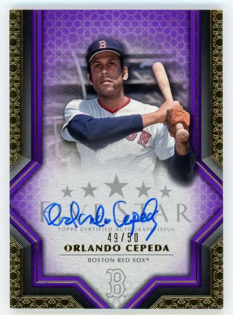 人気の雑貨がズラリ！ Single Baseball Star Five 2023 MLB Card Cepeda Orlando 4950 スポーツ選手