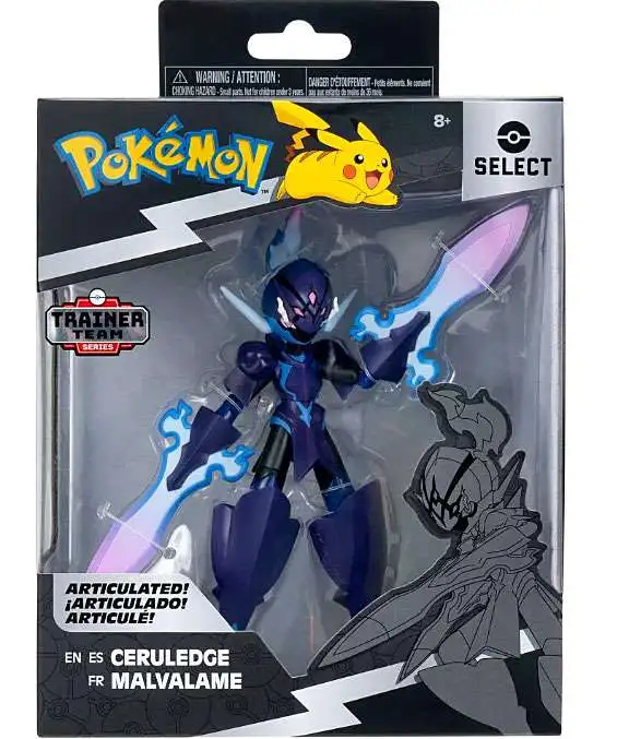 Pokemon Select Series Trainer Team Series Ceruledge Exclusive Action Figure