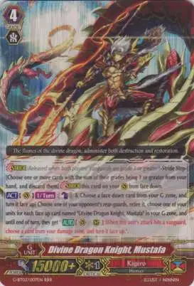 Mustafa Rrr Cardfight Vanguard Sovereign Star Dragon Single Card RRR Rare Divine ...