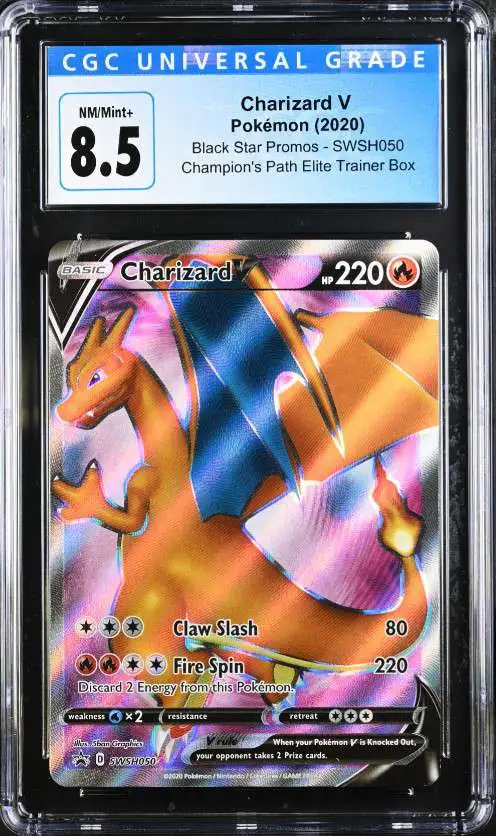Pokemon Champion's Path NM/M CHARIZARD FULL ART PROMO SWSH050