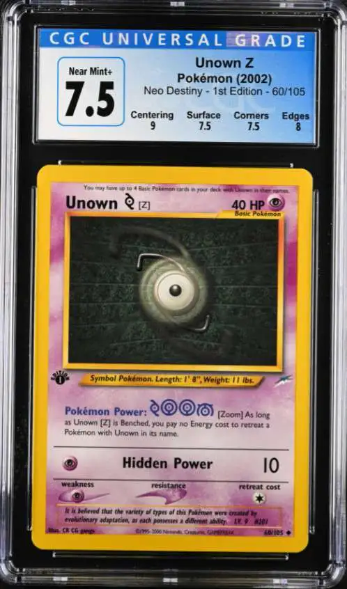 Pokemon Neo Genesis Trading Cards TCG ● 1ST EDITION Uncommon & Common ●NEAR MINT 