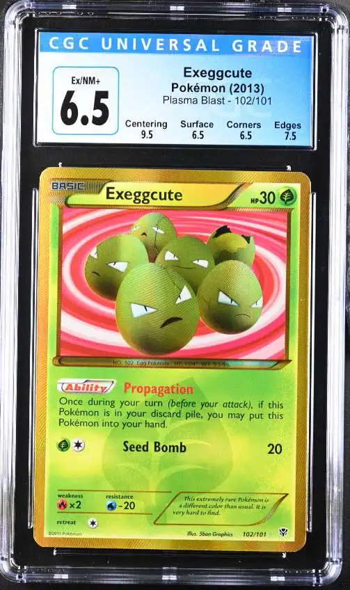 Pokemon Exeggcute (102 Secret factory Rare)